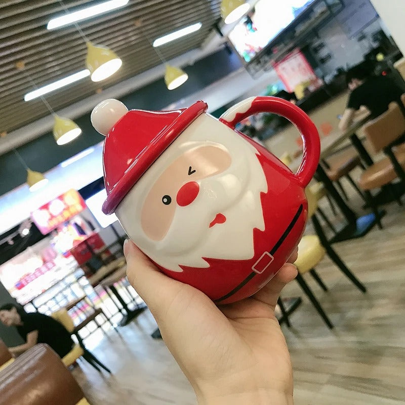 Ceramic Santa Mug