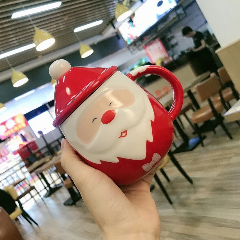 Ceramic Santa Mug