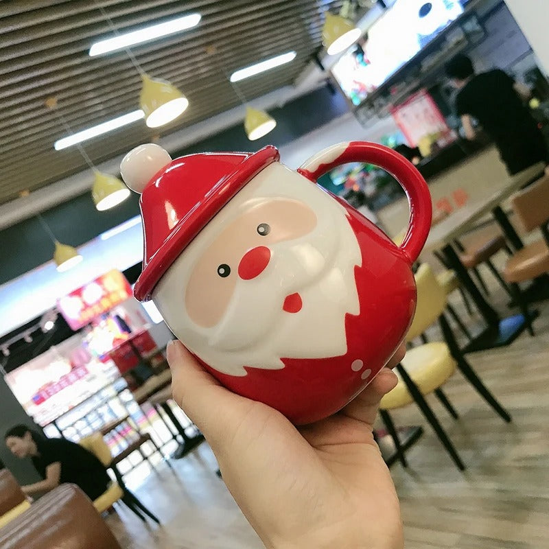 Ceramic Santa Mug