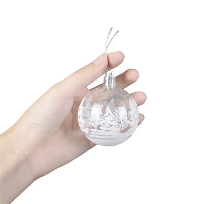 Decorative Christmas Baubles 6Pcs