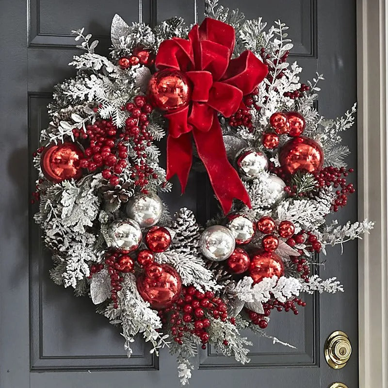 LED Christmas Wreath