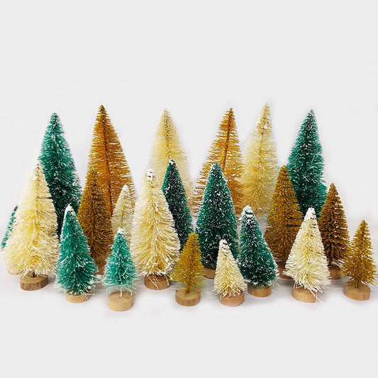 8 Pcs Mini Christmas Tree