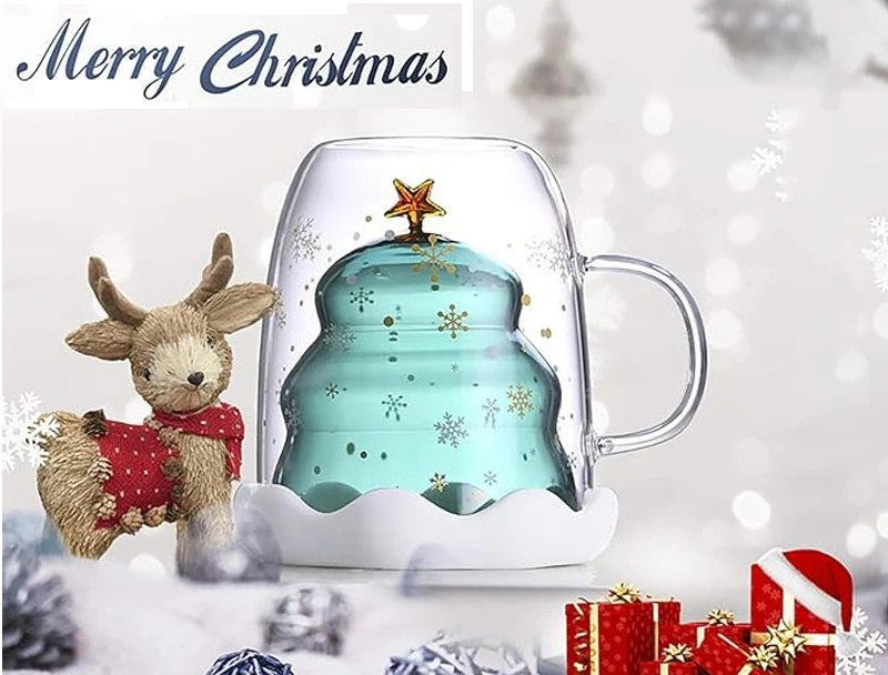 Transparent Christmas Tree Cup