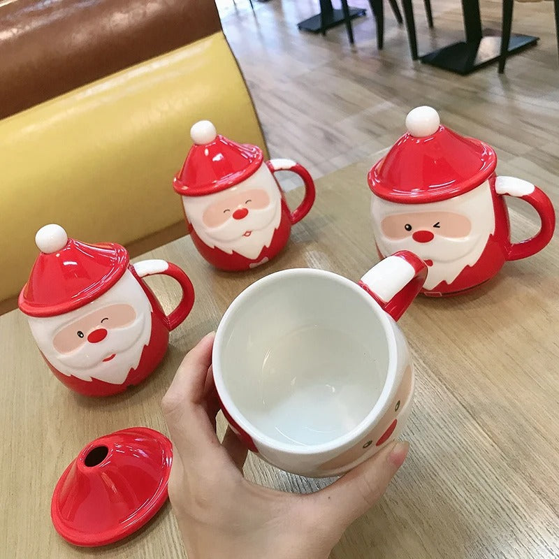 Ceramic Santa Mug