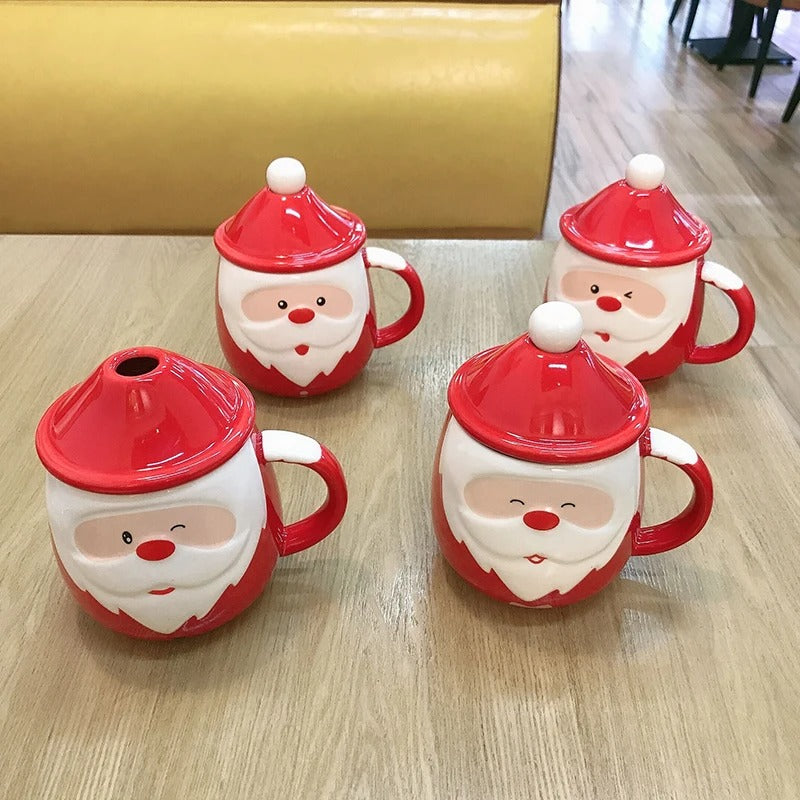 Ceramic Santa Mug