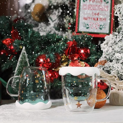 Transparent Christmas Tree Cup