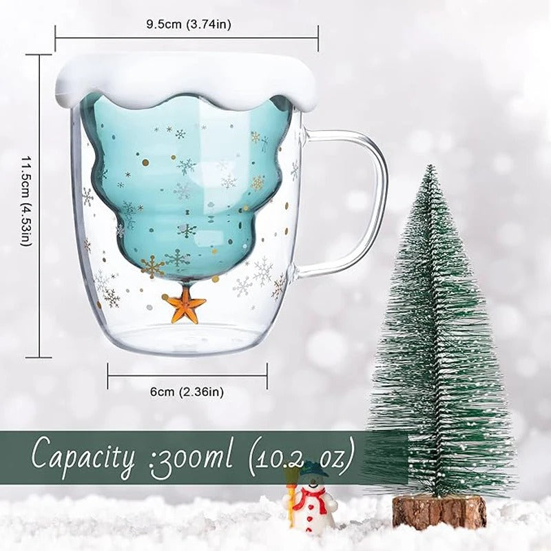 Transparent Christmas Tree Cup