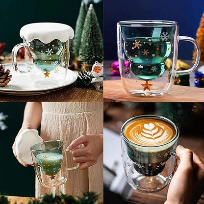 Transparent Christmas Tree Cup