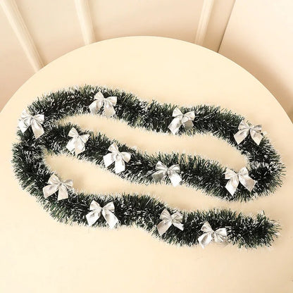 Decorative Tinsel with Bow