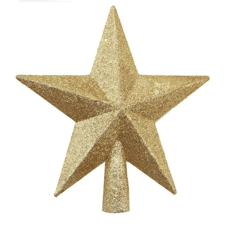 10/20/30cm Christmas Star Tree Top