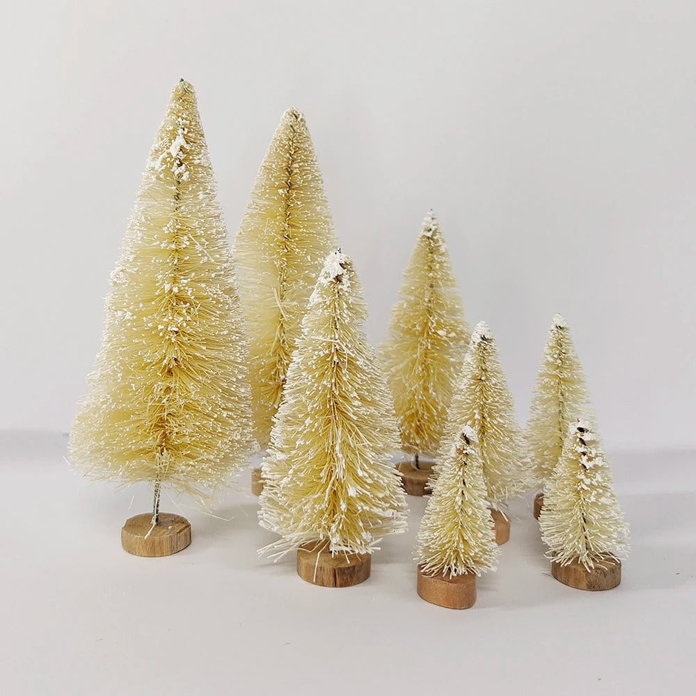 8 Pcs Mini Christmas Tree