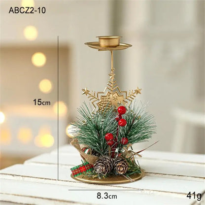 Christmas Snowflake Candle Holder